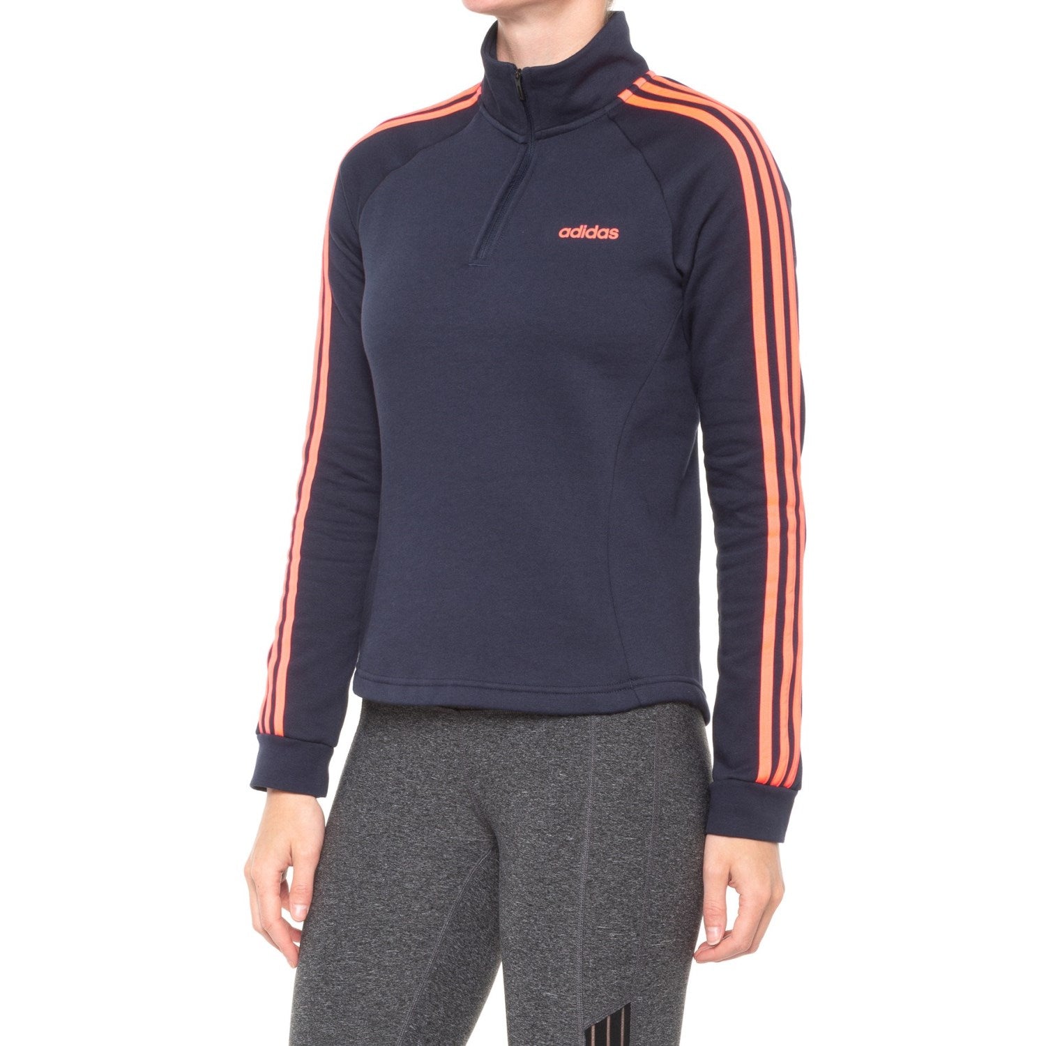 Adidas Essentials 3-Stripe Fleece Jacket